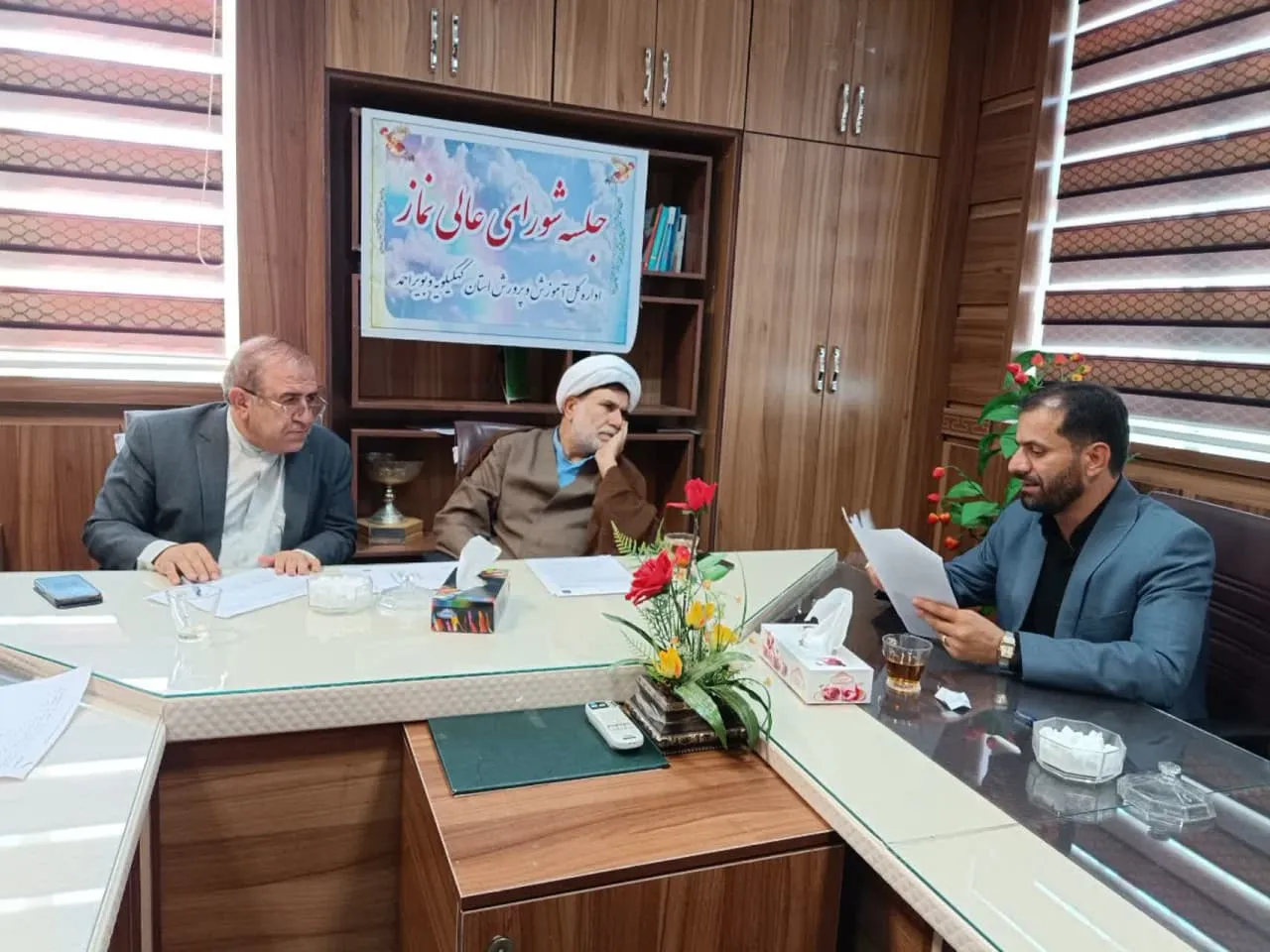 جلسه شورای عالی نماز در کهگیلویه وبویر احمد
