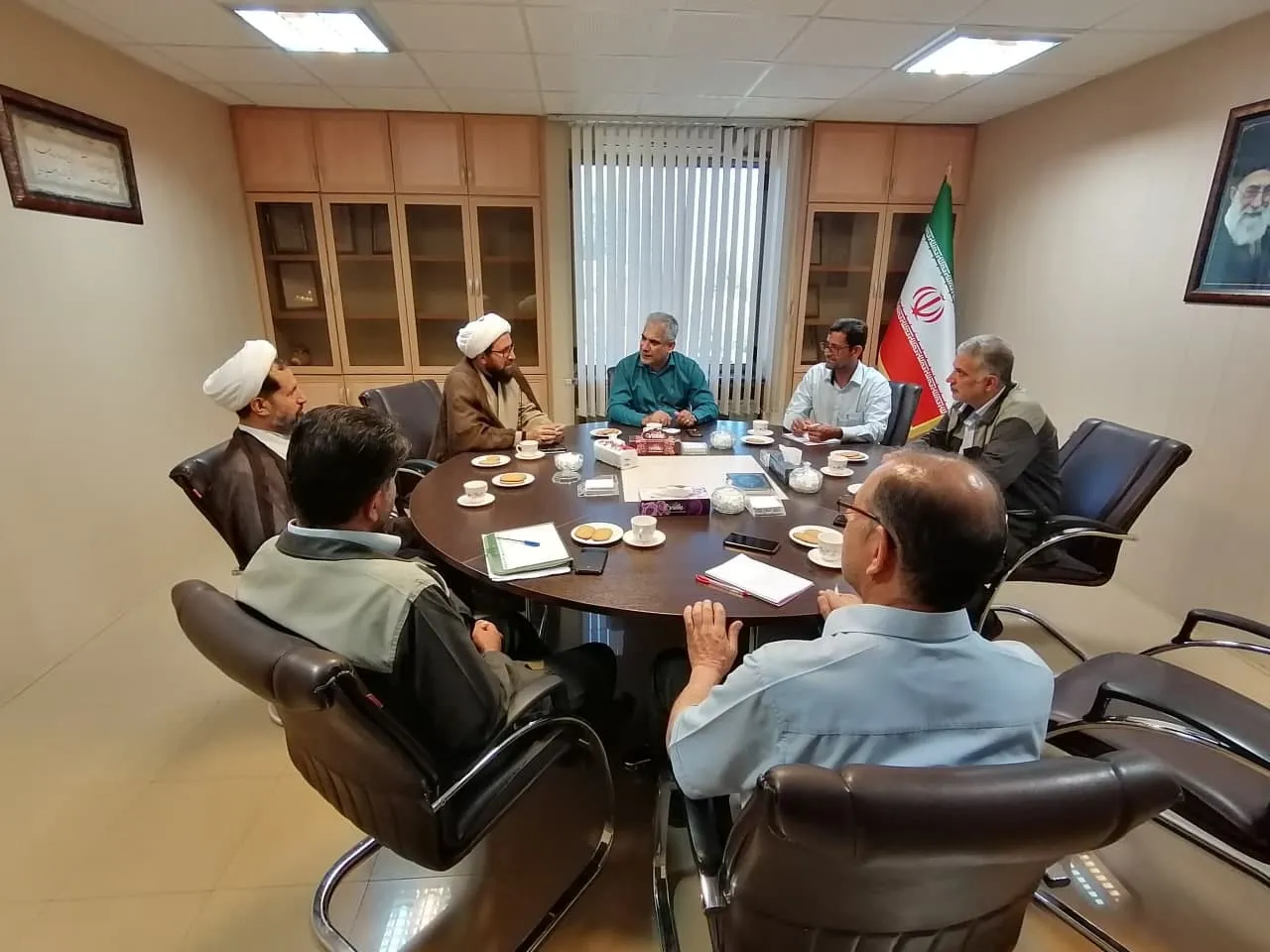 جلسه شورای اقامه نماز نیروگاه حرارتی شازند برگزار شد