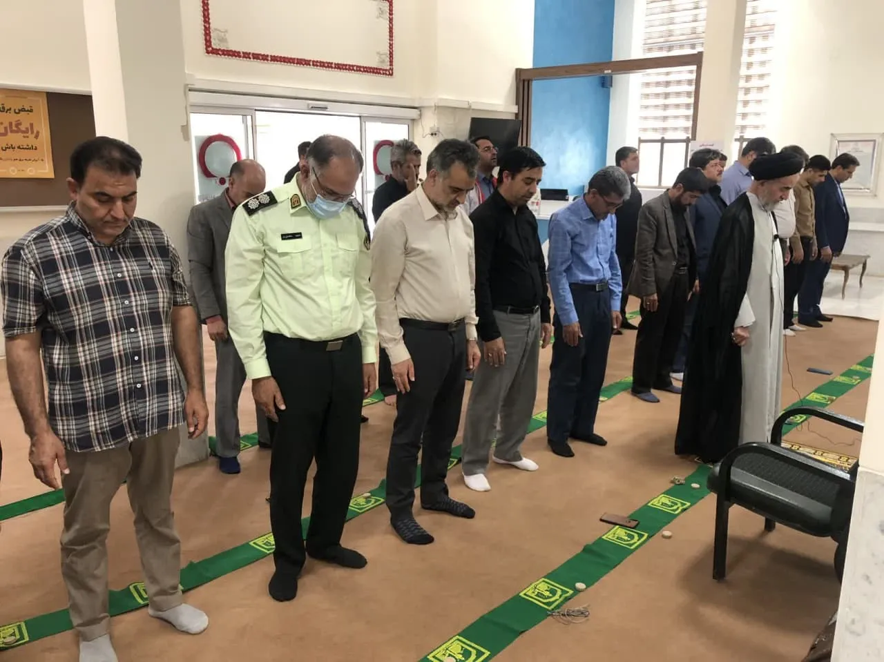 اقامه نماز وحدت بخش ادارات شهرستان رفسنجان
