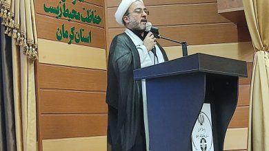 سخنرانی کارشناس فرهنگی ستاد استان در محیط زیست پیرامون نماز
