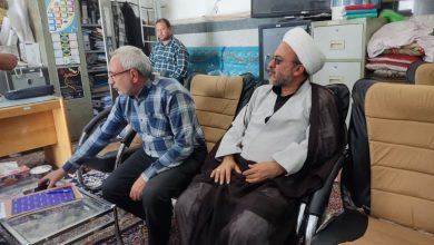 بازدید از موکب ها و نمازخانه های بین راهی مسیر زائرین عتبات در کرمان