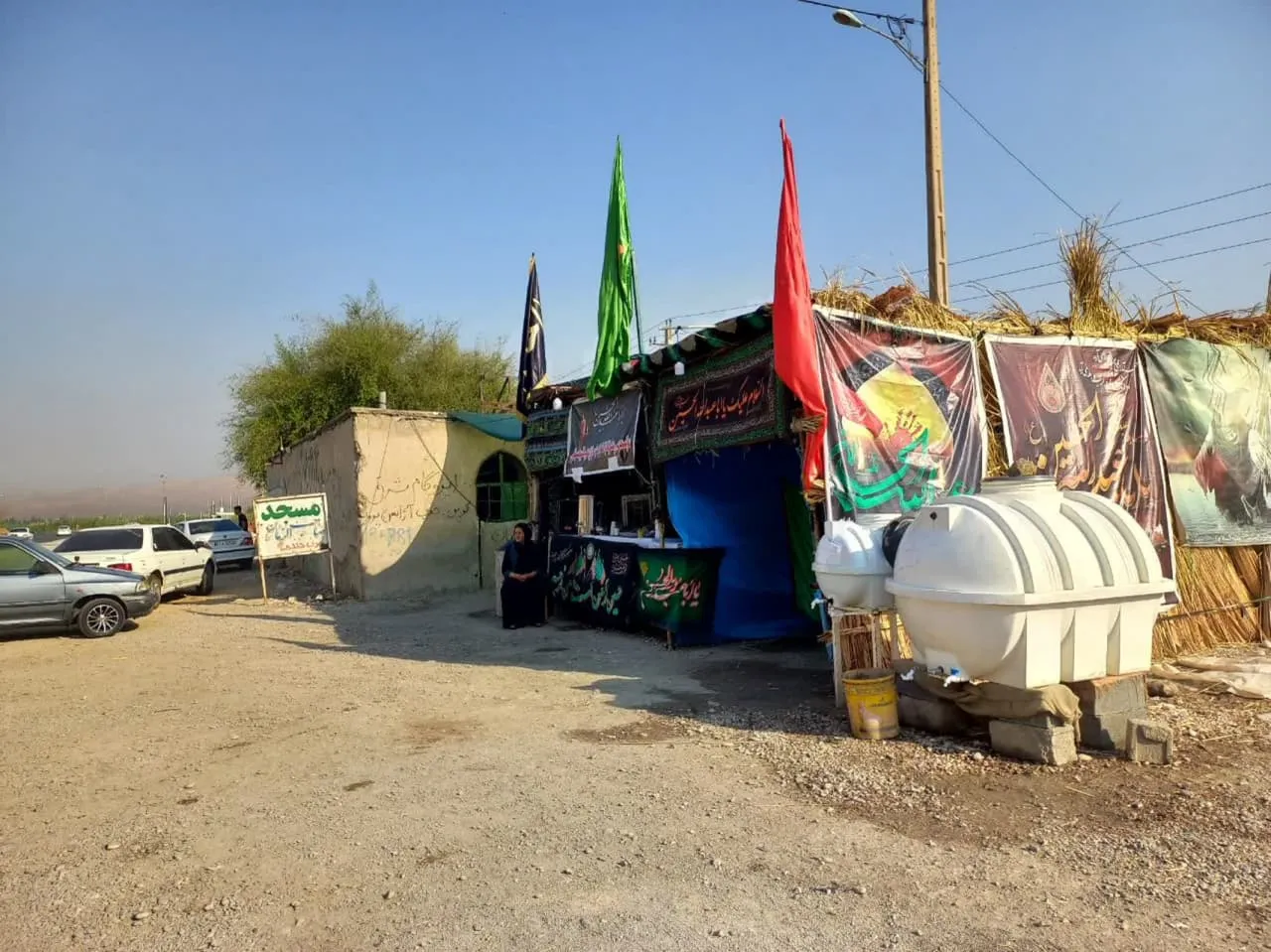 بازدید از نماز خانه موکب های استان کهگیلویه وبویر احمد