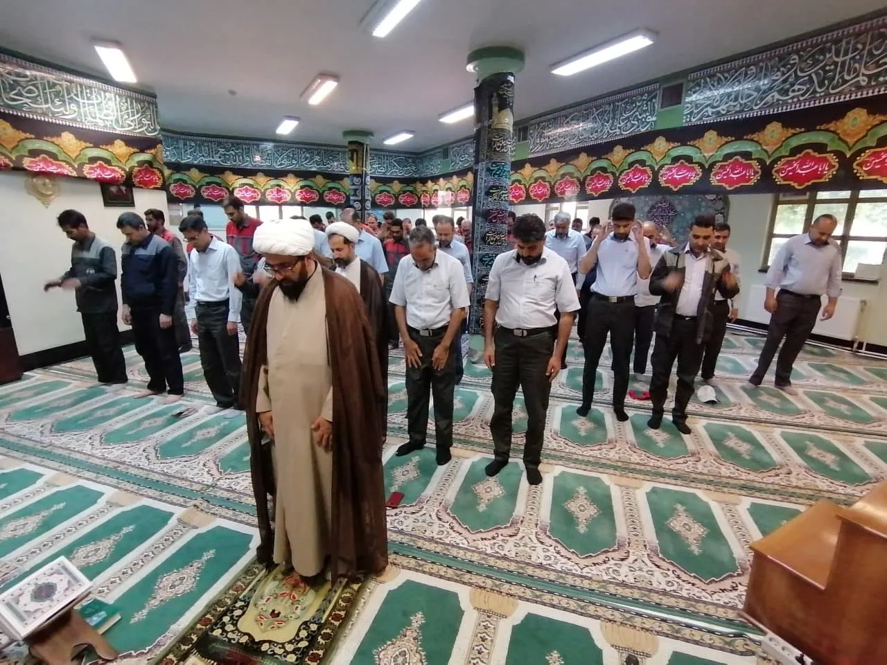 جلسه شورای اقامه نماز نیروگاه حرارتی شازند برگزار شد