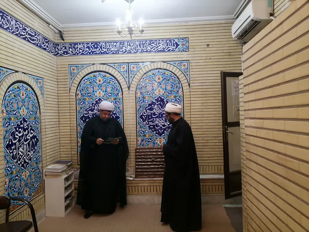 نظارت و بازدید از مساجد و نمازخانه های مجمتع های درمانی قم