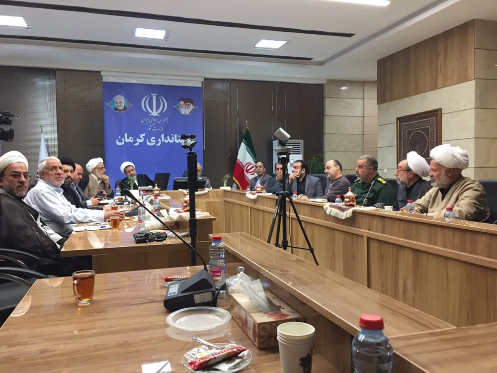 جلسه شورای اقامه نماز استان کرمان برگزار شد
