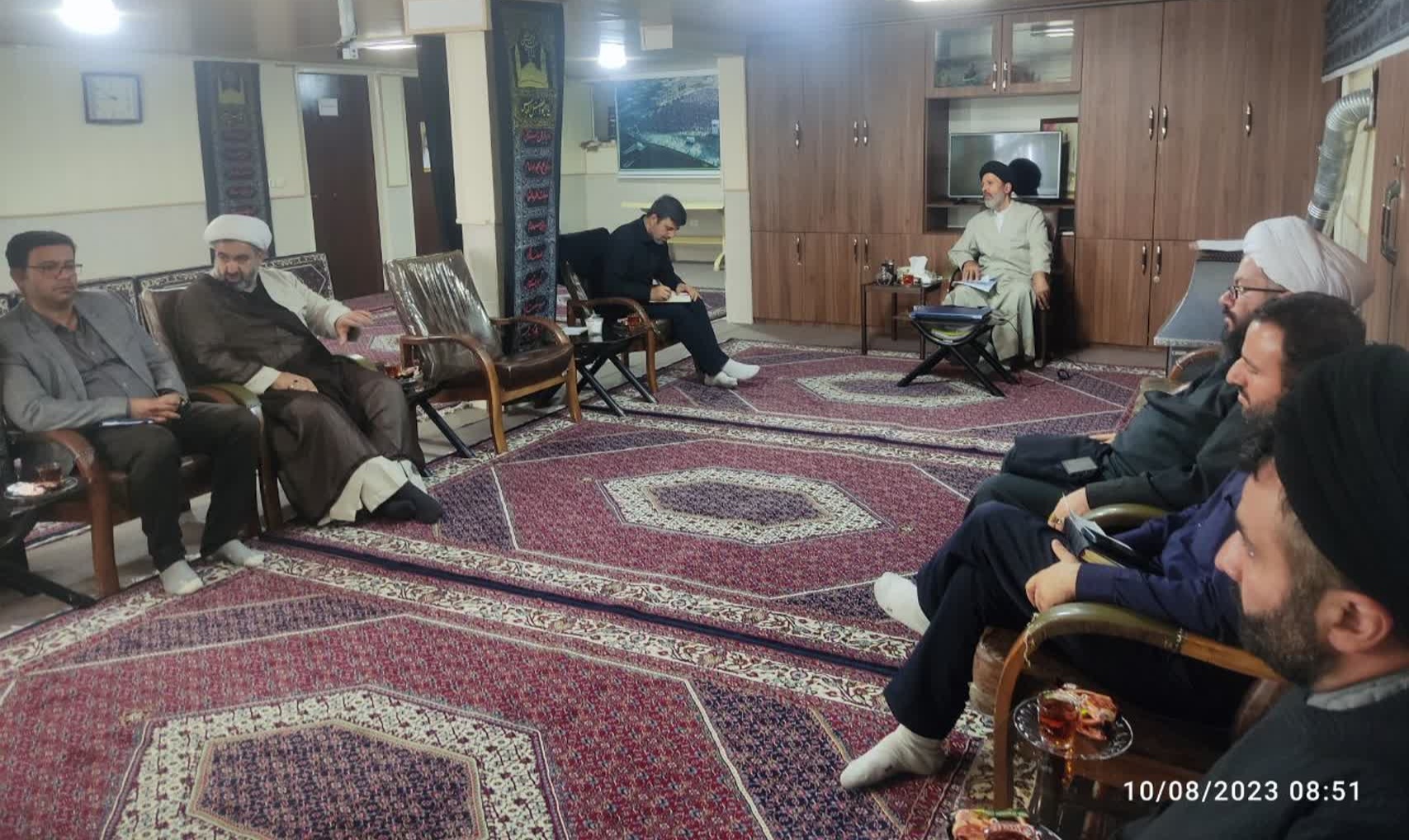 نشست کارگروه اعزام ائمه جماعات دستگاههای اجرایی و ادارا به مدارس فاقد روحانی برگزار شد