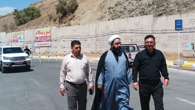 بازدید مدیر ستاد اقامه نماز استان آذربایجان غربی از مسیر تردد زائران اربعین