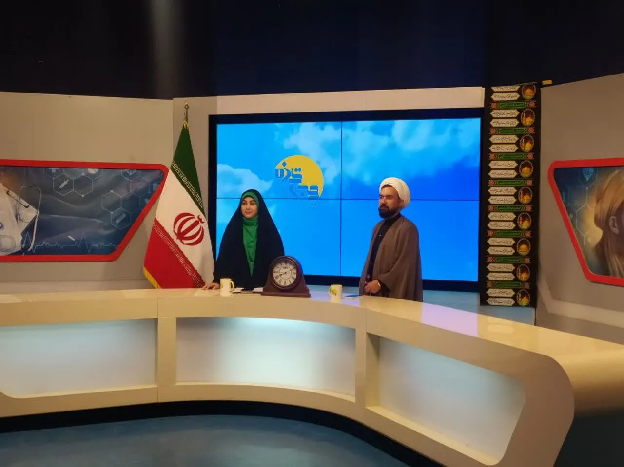 مدیر ستاد اقامه نماز استان سمنان به مناسبت دهه ترویج نماز در برنامه تلویزیونی استانی یه صبح تازه حضور یافت