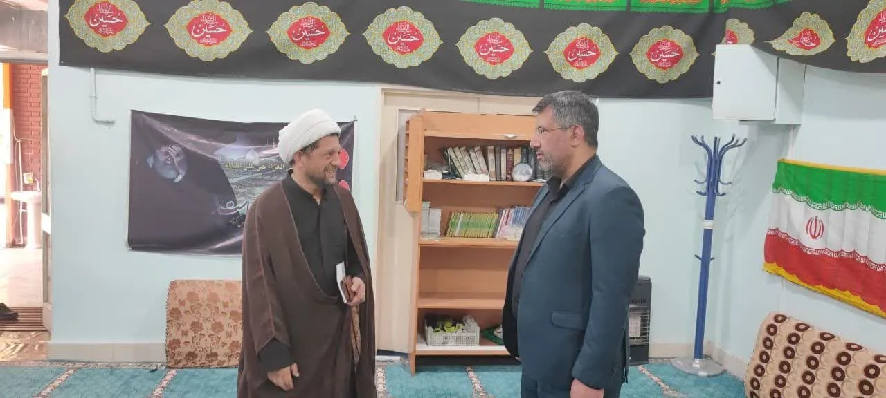 بازدید از نمازخانه های بیمارستان شهید رحیمی و عشایر شهرستان خرم آباد