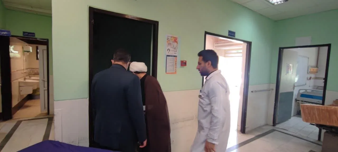 بازدید از نمازخانه های بیمارستان شهید رحیمی و عشایر شهرستان خرم آباد