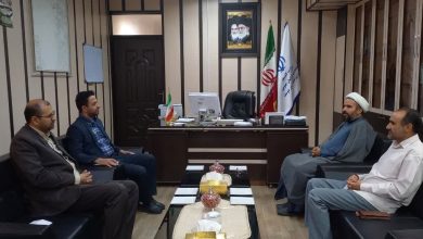 دیدار مدیر ستاد اقامه نماز استان با فرماندار شهرستان خوسف