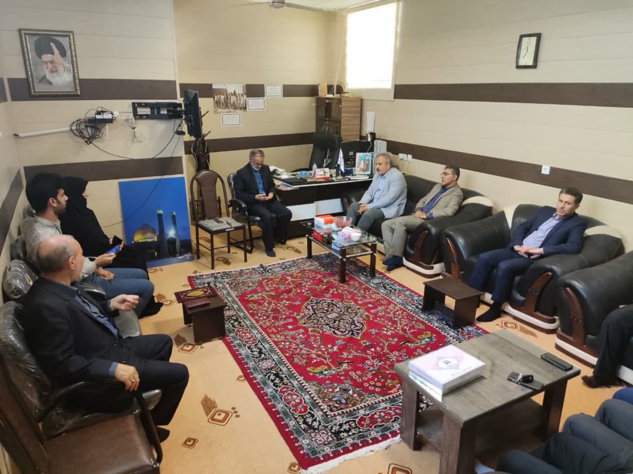مدیرکل مدیریت درمان تامین اجتماعی با مدیر ستاد اقامه نمزا استان ایلام دیدار کرد