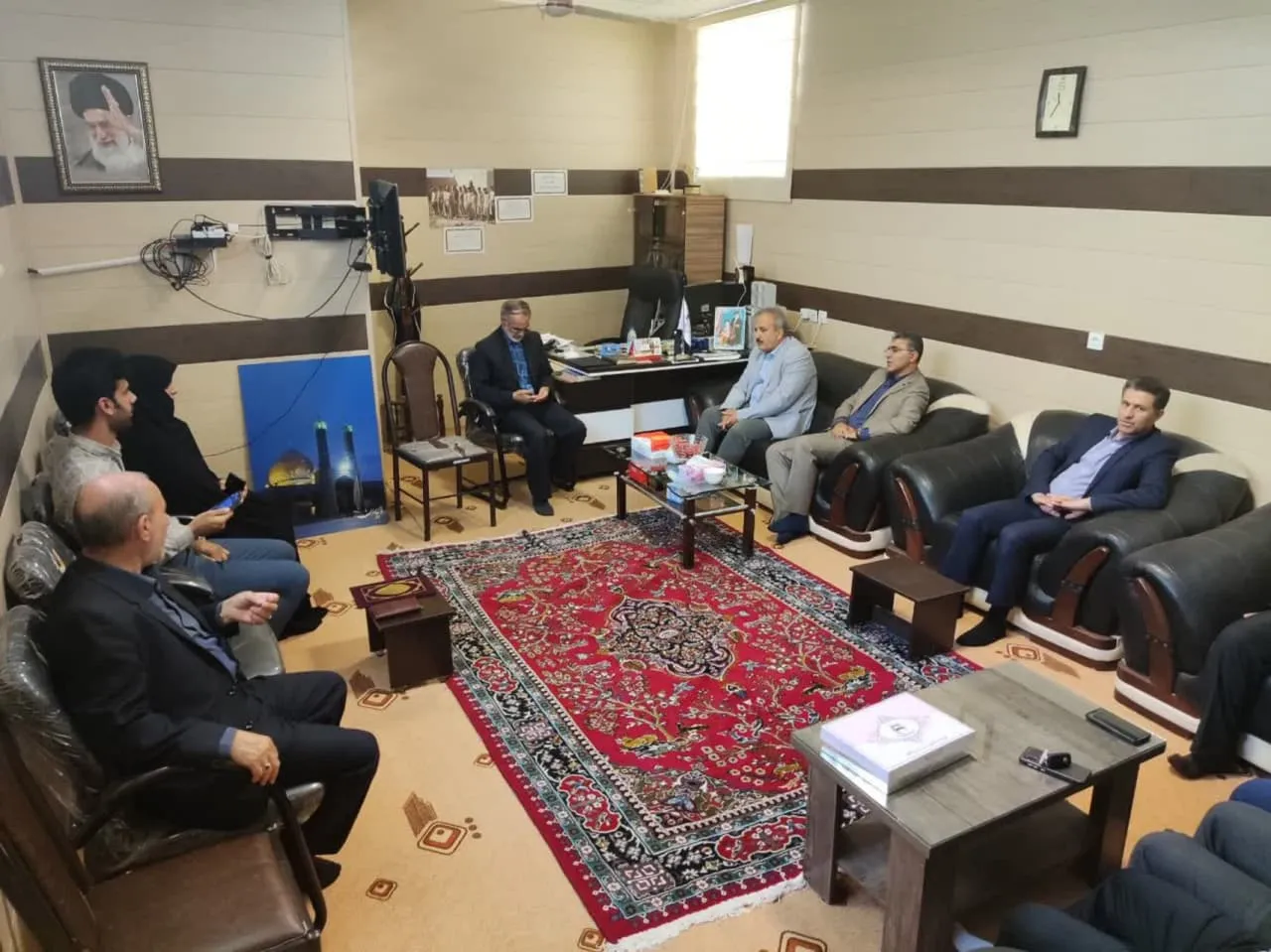 مدیرکل مدیریت درمان تامین اجتماعی با مدیر ستاد اقامه نمزا استان ایلام دیدار کرد