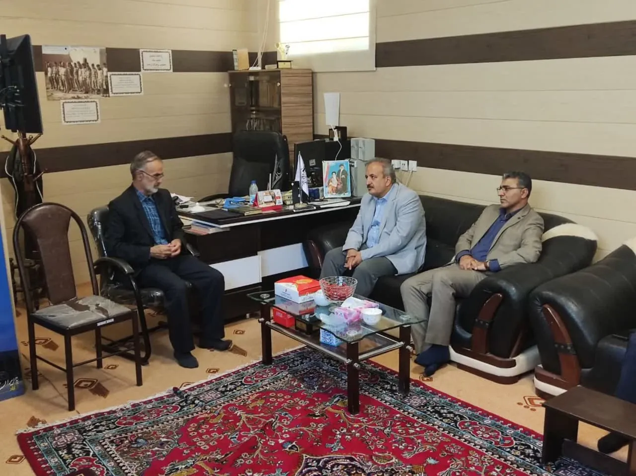مدیرکل مدیریت درمان تامین اجتماعی با مدیر ستاد اقامه نمزا استان ایلام دیدار کرد