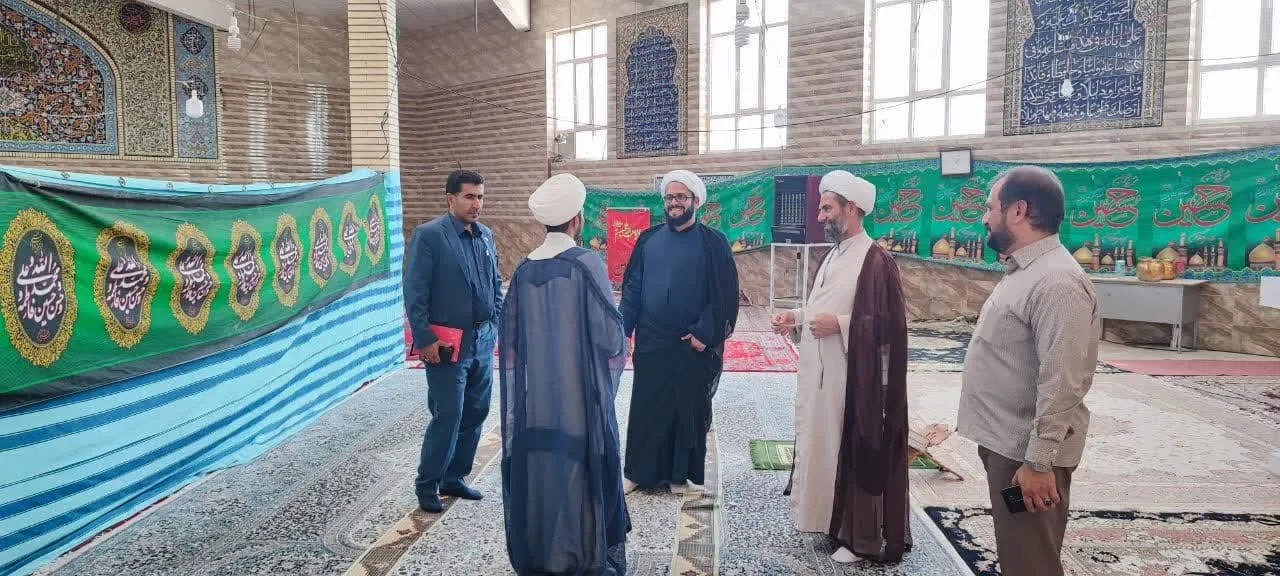 بازدید از مسجد امام رضا (ع) شهرستان کوهدشت