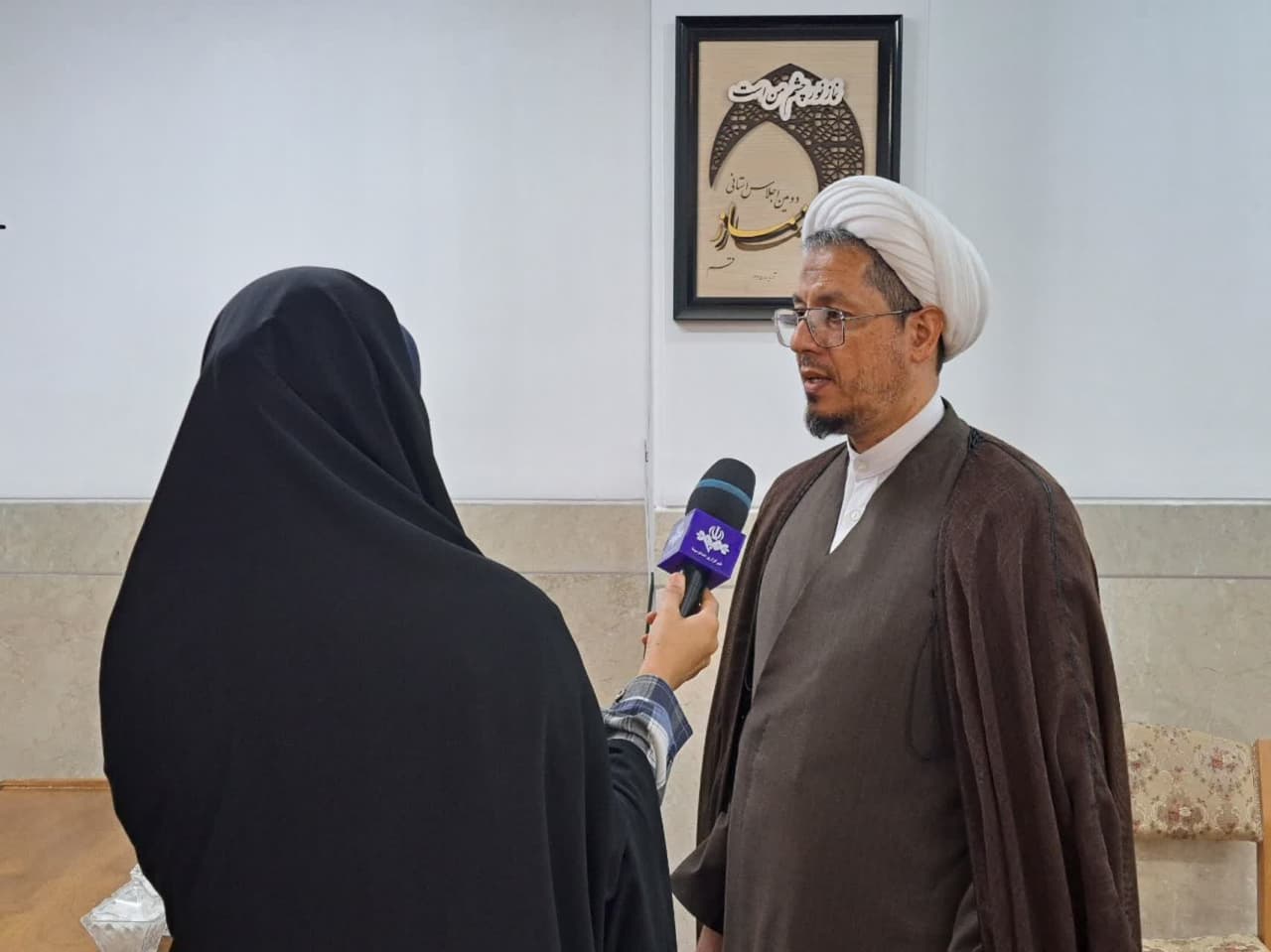 تشریح فعالیتهای ستاد اقامه نماز قم در گفت و گو با خبرگزاری صدا و سیما