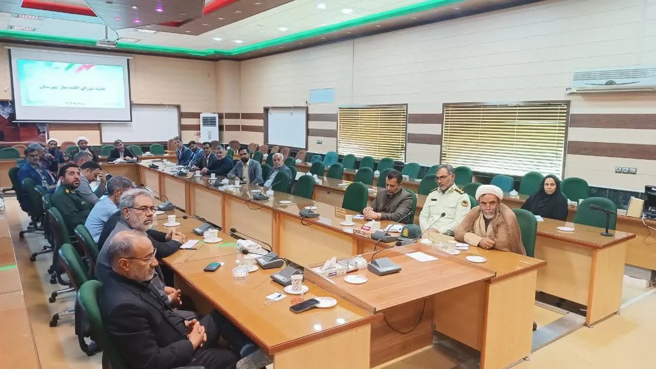 جلسه شورای اقامه نماز شهرستان نهبندان برگزار شد