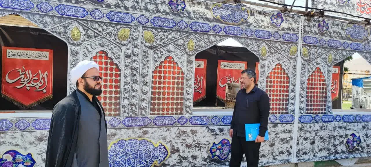 بازدید از نمازخانه ها، مساجد و موکب های بین راهی ورودی شهرستان خرم آباد