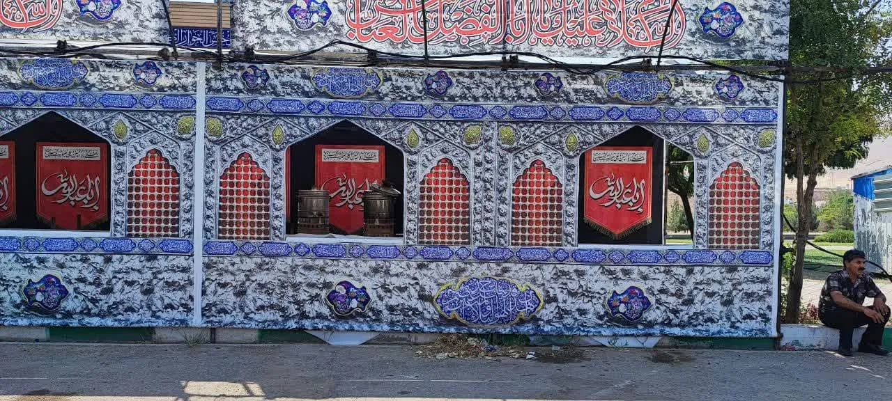 بازدید از نمازخانه ها، مساجد و موکب های بین راهی ورودی شهرستان خرم آباد