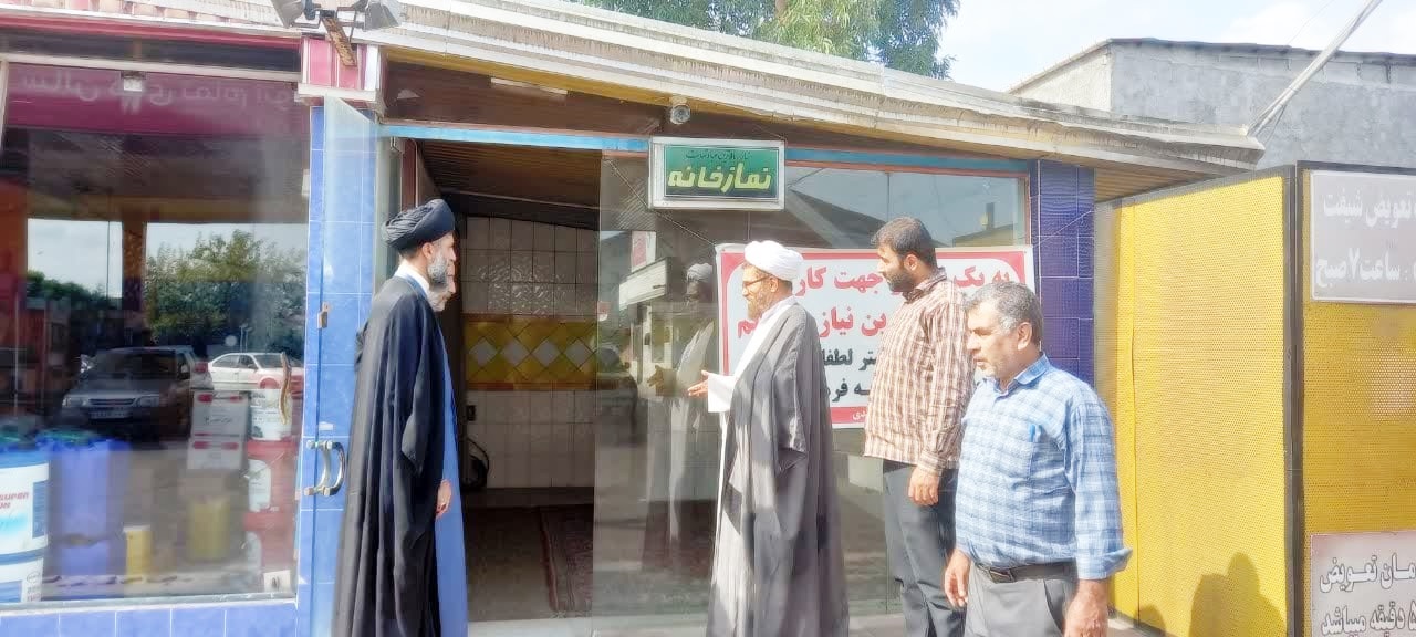 از فضاهای اقامه نماز استان مازندران در طرح ملی اربعین بازدید شد