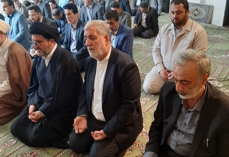 حضور قائم مقام ستاد اقامه نماز در اداره کل دادگستری گلستان