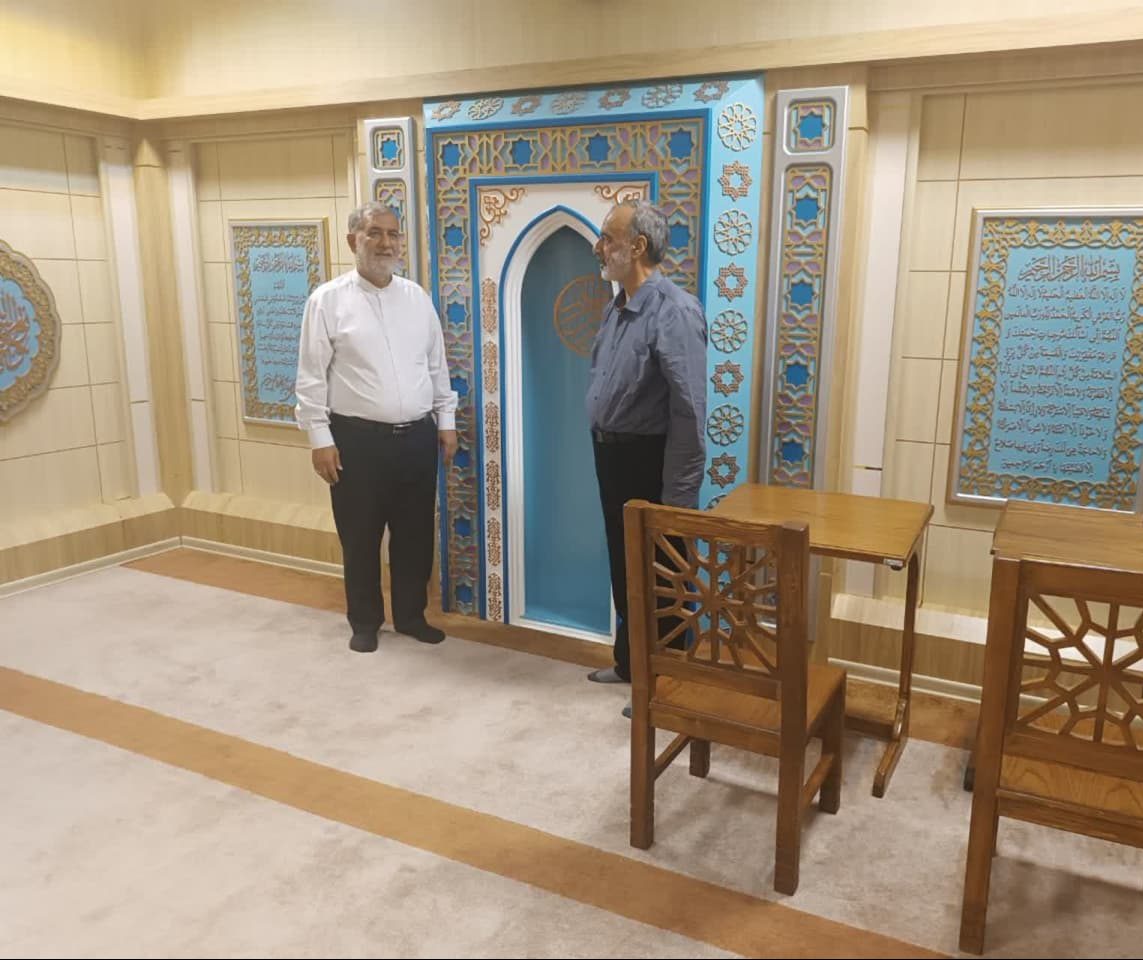 بازدید قائم مقام ستاد اقامه نماز از نمازخانه فرودگاه بین المللی گرگان
