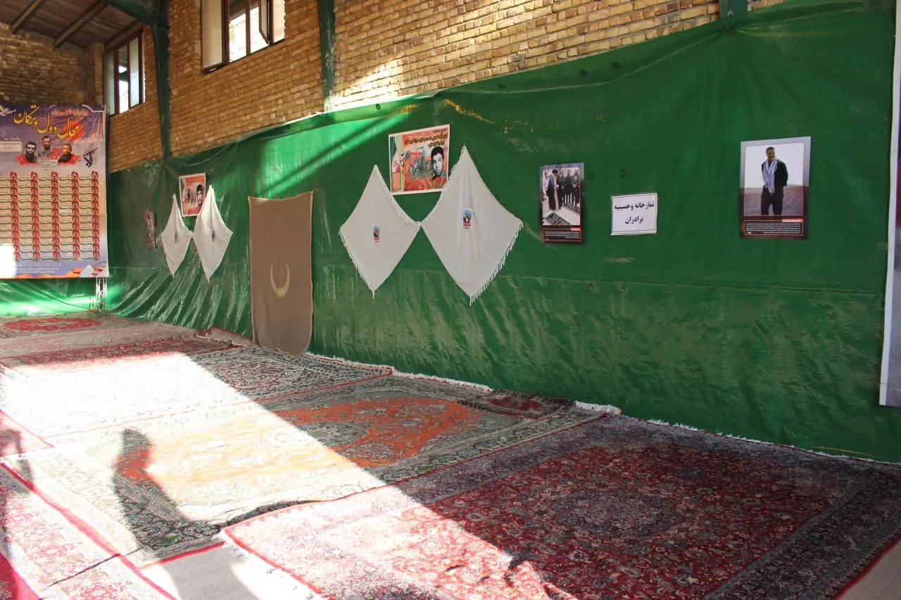 بازدید از مواکب و نمازخانه های راهی آذربایجان غربی مسیر بازگشت زوار حسینی