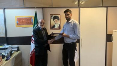 تقدیر از مشمول وظیفه ستاد اقامه نماز استان کردستان