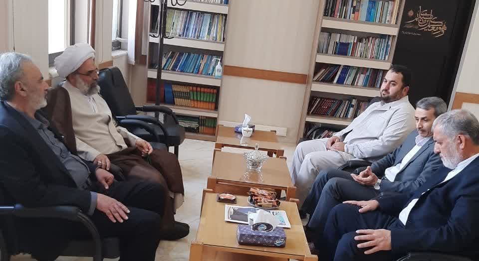 حضور قائم مقام ستاد اقامه نماز در اداره کل دادگستری گلستان