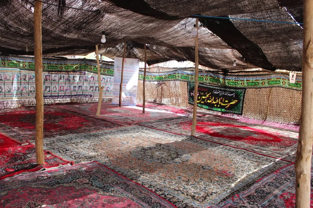 بازدید از مواکب و نمازخانه های راهی آذربایجان غربی مسیر بازگشت زوار حسینی