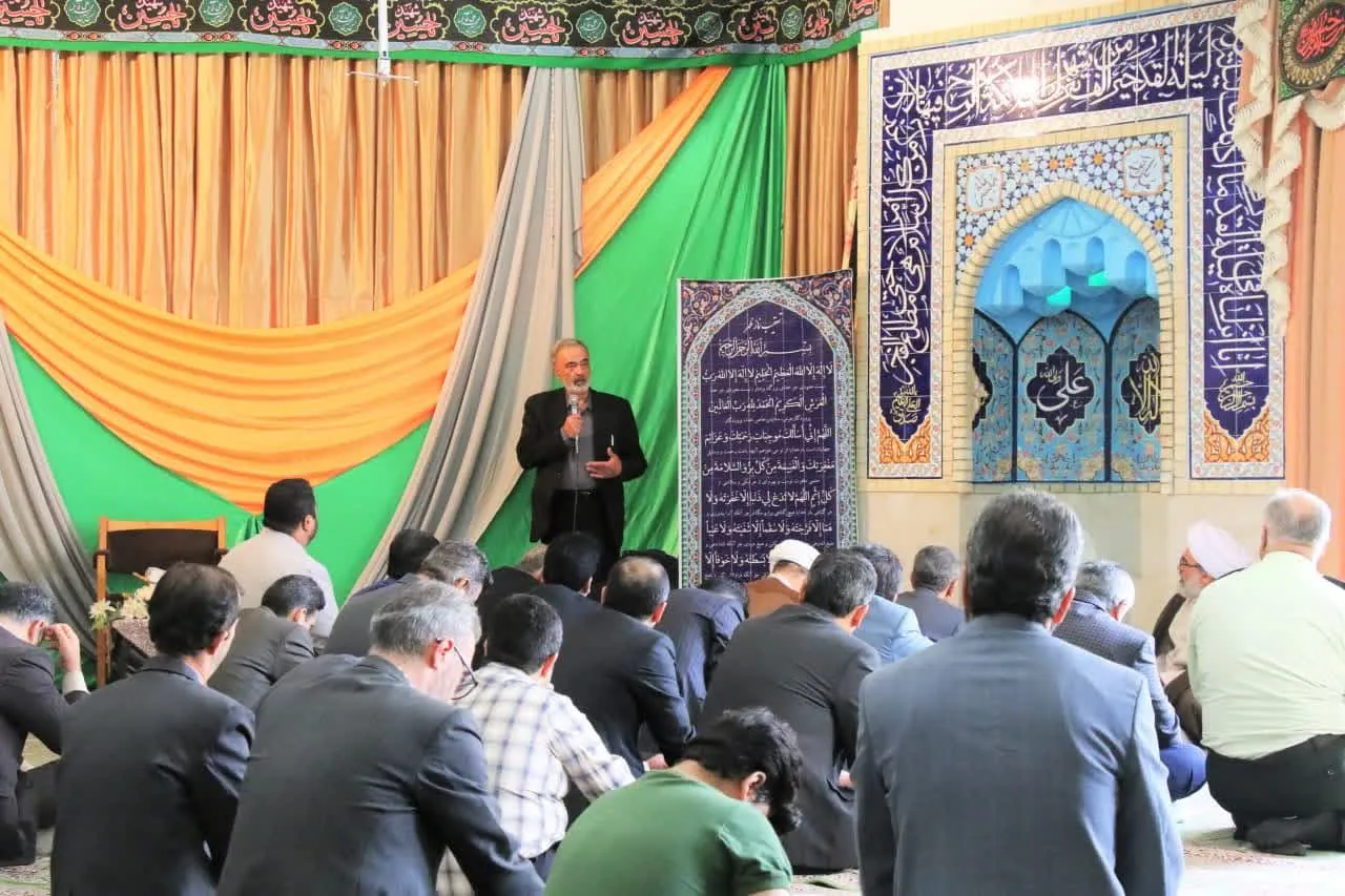 حضور قائم مقام ستاد اقامه نماز در اداره کل دادگستری گلستان