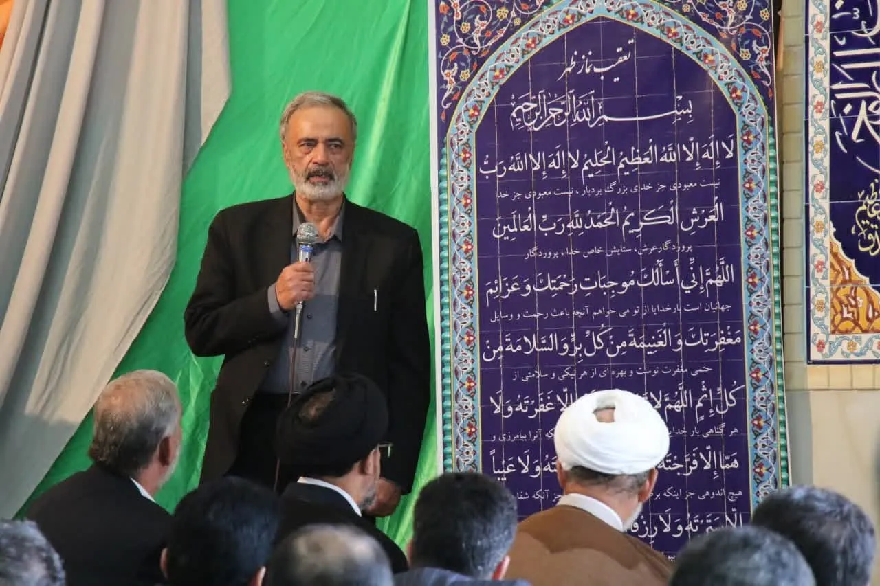حضور قائم مقام ستاد اقامه نماز در اداره کل دادگستری گلستان