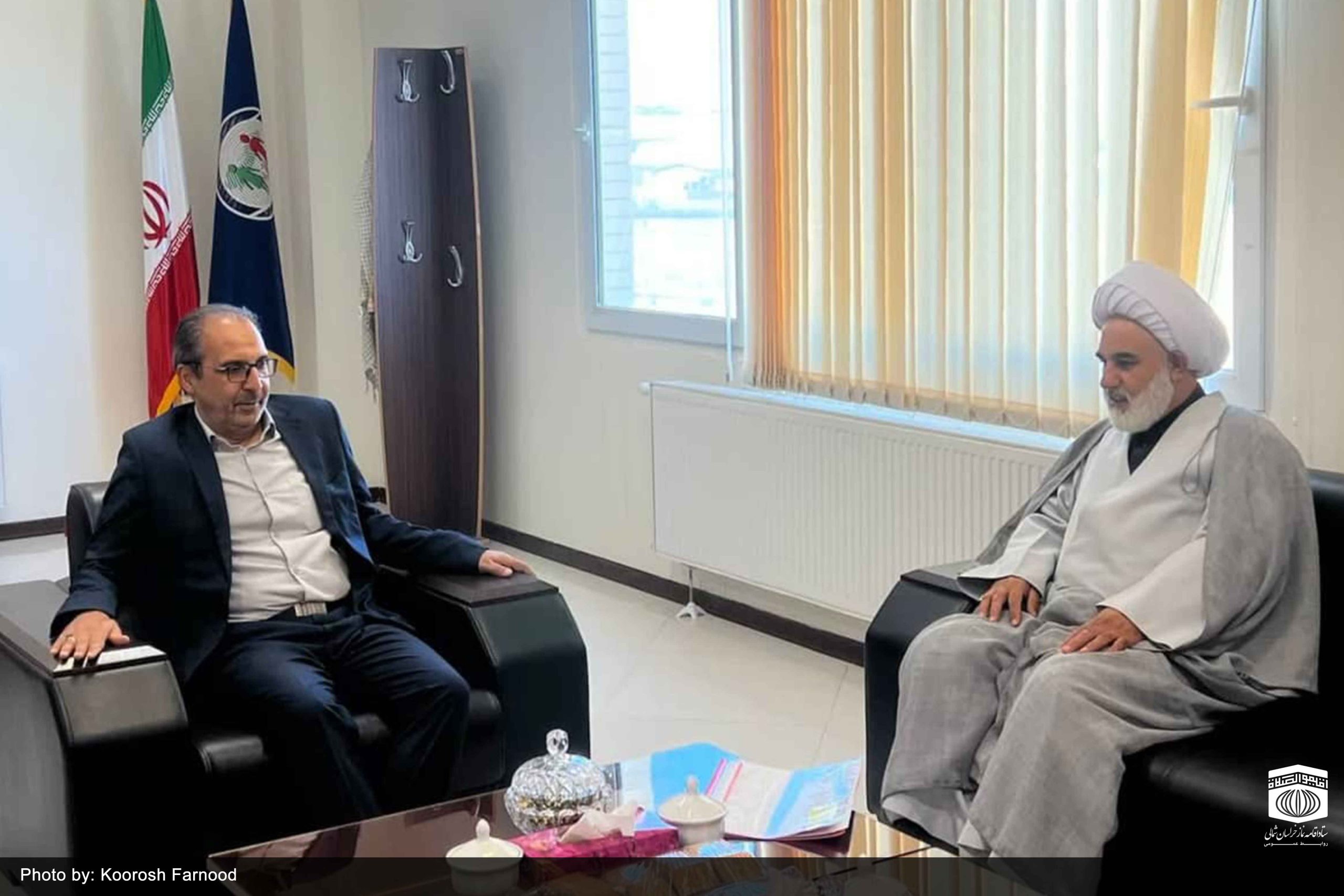 دیدار با مدیر کل ثبت احوال خراسان شمالی