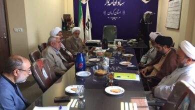 جلسه چهار جانبه توسعه نماز جماعت در مدارس شهر کرمان