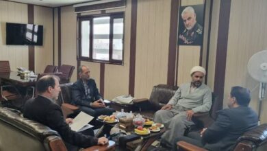 مدیر ستاد اقامه نماز با مدیرکل امور اقتصاد و دارایی استان البرز دیدار کرد