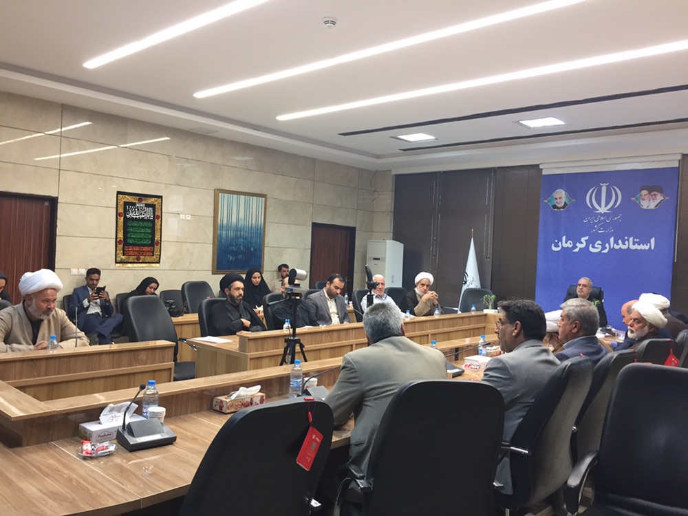 دومین جلسه شورای اقامه نماز استان کرمان