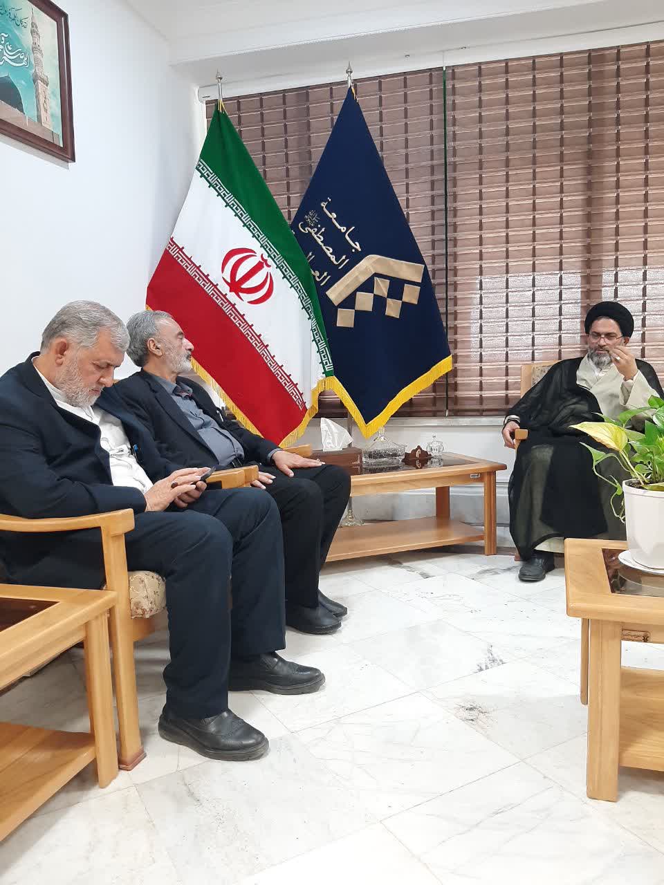 دیدار قائم مقام با رئیس جامعه المصطفی گرگان