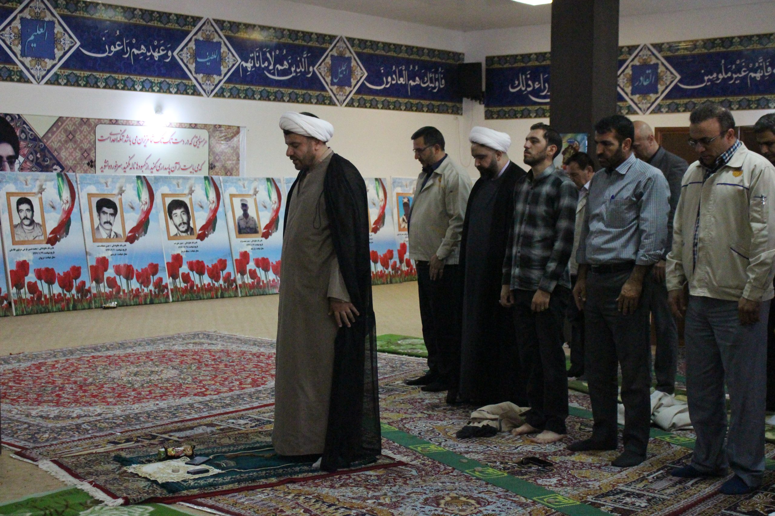 مراسم بزرگداشت هفته دفاع مقدس در مجتمع دخانیات ارومیه
