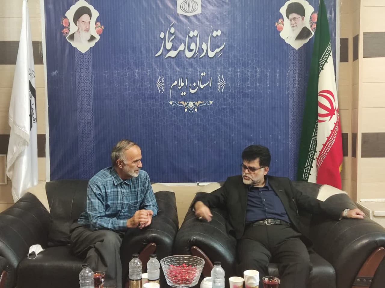 دیدار مدیر تأمین اجتماعی با مدیر ستاد اقامه نماز استان ایلام