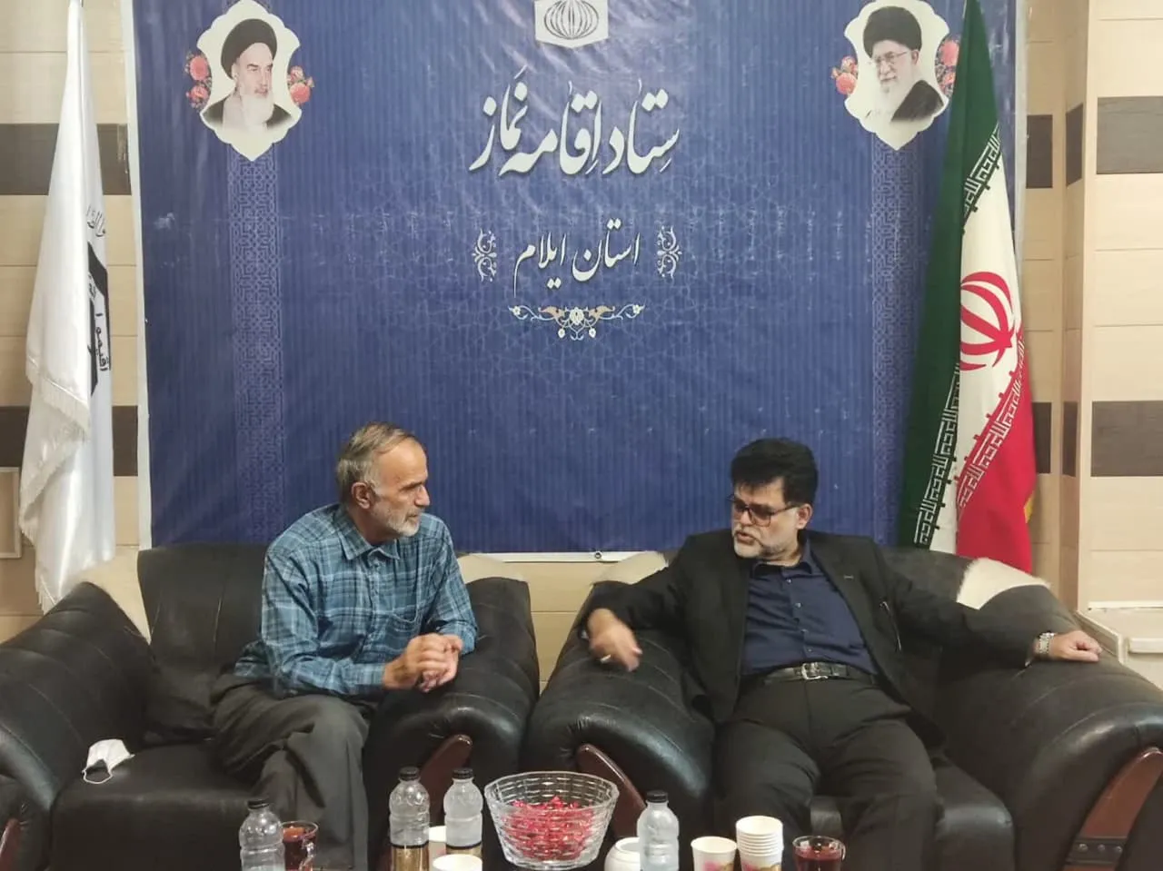 دیدار مدیر تأمین اجتماعی با مدیر ستاد اقامه نماز استان ایلام