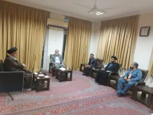 جلسه نظارت و بررسی وضعیت اقامه نماز بانک ملت