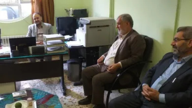 جلسه نظارت و بررسی وضعیت اقامه نماز بانک ملت