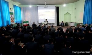 دوشنبه های نمازی در دبیرستان پسرانه شاهد گرگان
