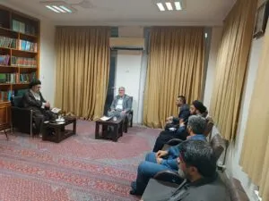جلسه نظارت و بررسی وضعیت اقامه نماز بانک ملت