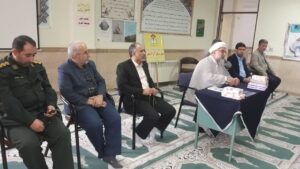 نشست دانش آموزی با موضوع نماز در مدارس شهرستان آزادشهر