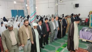 زنگ نماز در دبیرستان شاهد گرگان