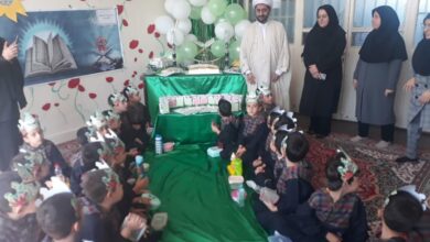 جشن قرآن و نماز در مدرسه شهید شکیب تبریز