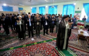 دوشنبه های نمازی در دبیرستان پسرانه شاهد گرگان