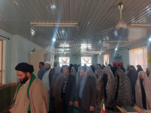 زنگ نماز در دبیرستان فضیلت شهرستان رامیان