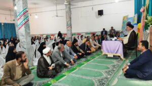 زنگ نماز در دبیرستان شاهد گرگان